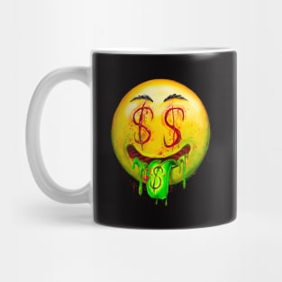 Money face emoji Mug